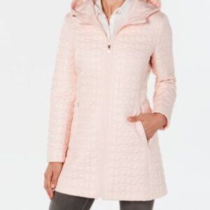 GORGEOUS DKNY GIRLS SHERPA LINED PARKA JACKET SIZE LARGE